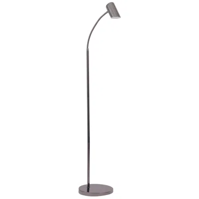 Lite Source Thea 51 1/4" High Gunmetal Finish Modern Floor Lamp