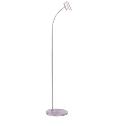 Lite Source Thea 51 1/4" High Silver Finish Modern Floor Lamp