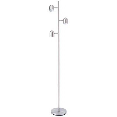 Lite Source Tiara 63 1/4" Brushed Nickel Led 3-light Tree Floor Lamp