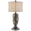 Lite Source Tomas 31" High Silver Bronze Textured Table Lamp