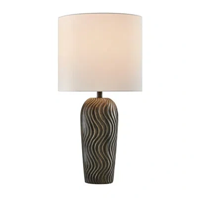 Lite Source Tyrion 28.75'' Battery Powered Integrated Led Outdoor Table Lamp In Black