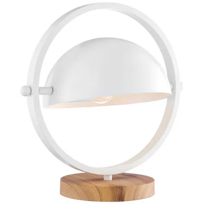 Lite Source Wanda 13" High White Metal Accent Table Lamp