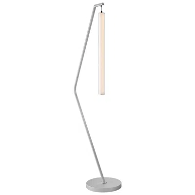 Lite Source Wilfred 71" High Silver Modern Floor Lamp