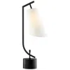 Lite Source Xandra 32" High Black Metal Angular Modern Table Lamp