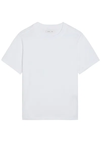 Literary Sport Bishop Cotton T-shirt In Yellow