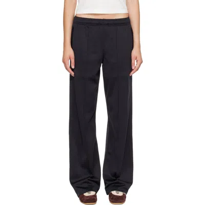 Literary Sport Black Emi Track Pants In Multi