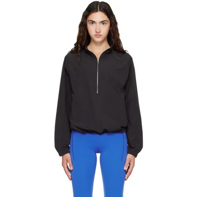 Literary Sport Black Virginia Half Zip Jacket