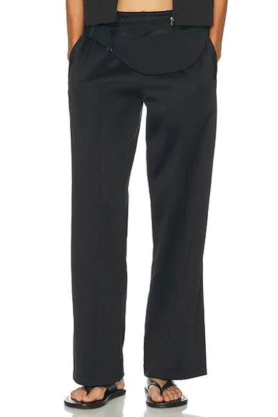 Literary Sport Emi Track Pant In Black