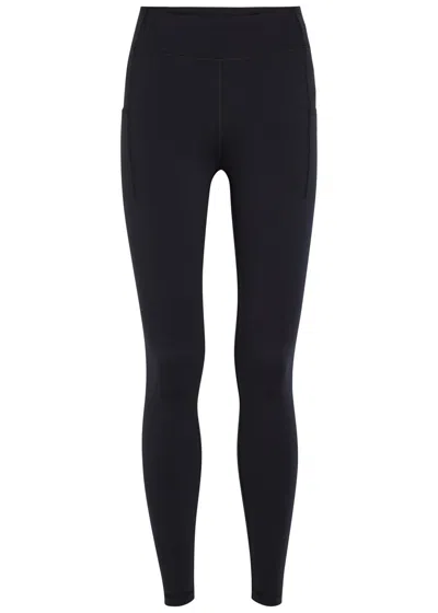 Literary Sport Emma Stretch-jersey Leggings In Black