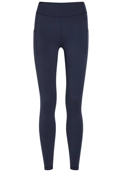Literary Sport Emma Stretch-jersey Leggings In Blue