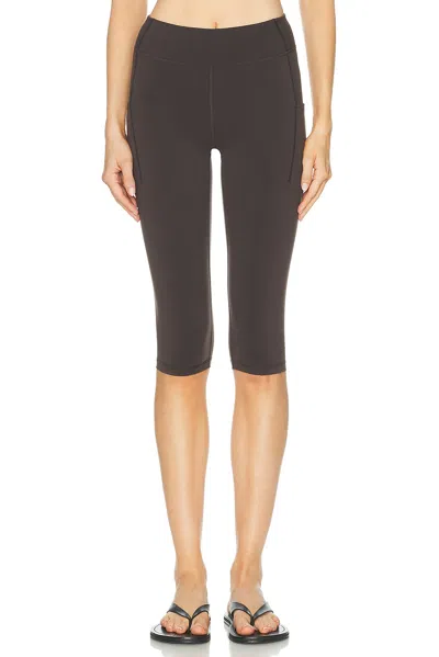 Literary Sport Lena Capri Tight In Brown