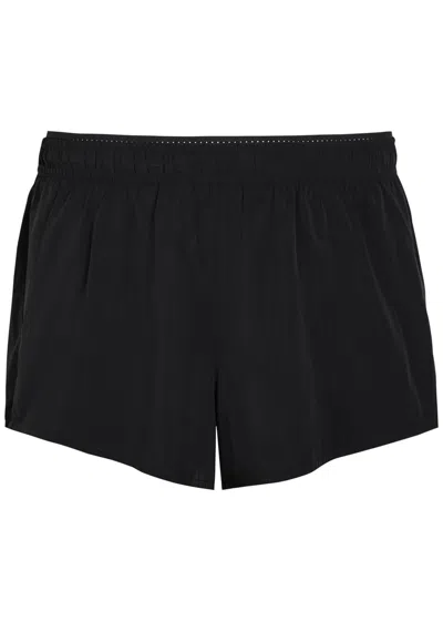 Literary Sport Morrison Stretch-nylon Run Shorts In Black
