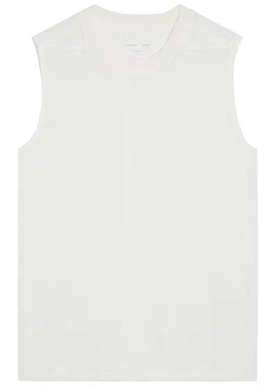 Literary Sport Naomi Cotton Tank Top In White