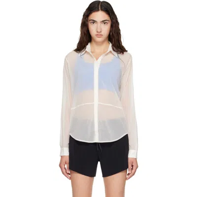 Literary Sport Off-white Hana Shirt In Multi