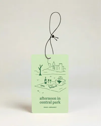 Literie Afternoon In Central Park Air Freshener In Green