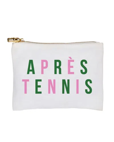 Literie Après Tennis Pouch In White
