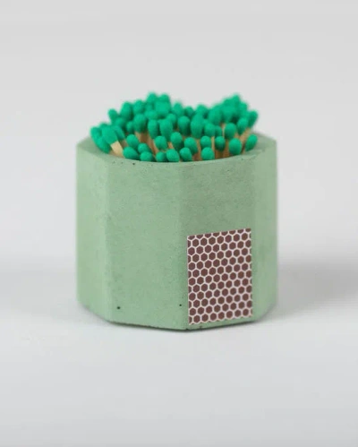 Literie Bright Solid Match Holder (matcha) In Green