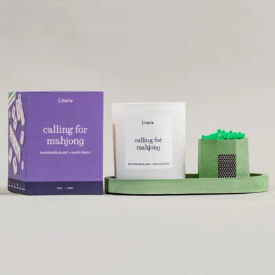 Literie Calling For Mahjong Gift Set