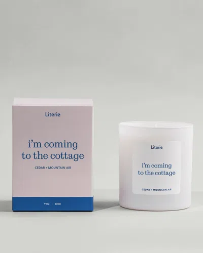 Literie I'm Coming To The Cottage In Blue