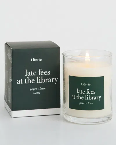 Literie Late Fees At The Library (little)