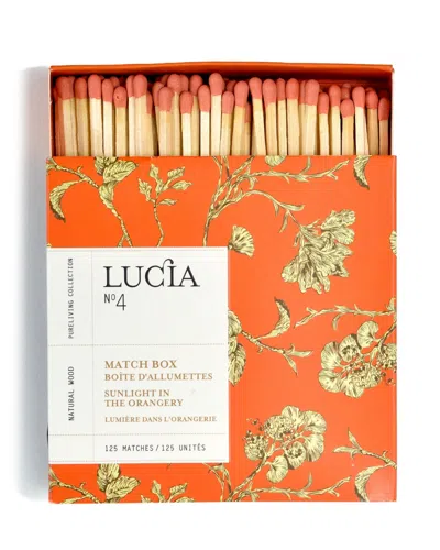 Literie Lucia No 4 Matchbox - Sunlight In Orange