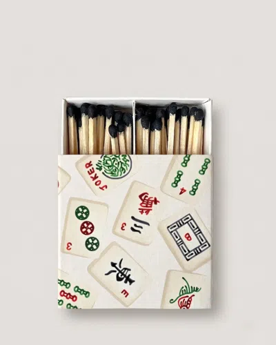 Literie Mahjong Matches In White