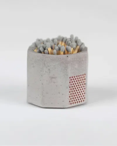 Literie Neutral Solid Match Holder (grey) In Gray