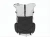 Liteway Two-tone Structured Backpack With Adjustable Straps In White