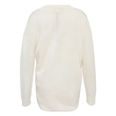 Litkovska Layered Knit Cardigan In White