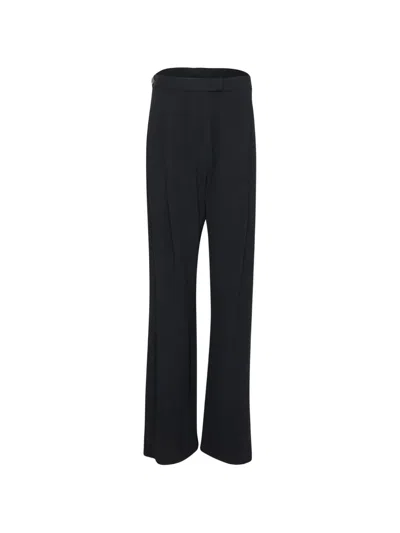 Litkovska Side-stripe Straight-leg Trousers In Black