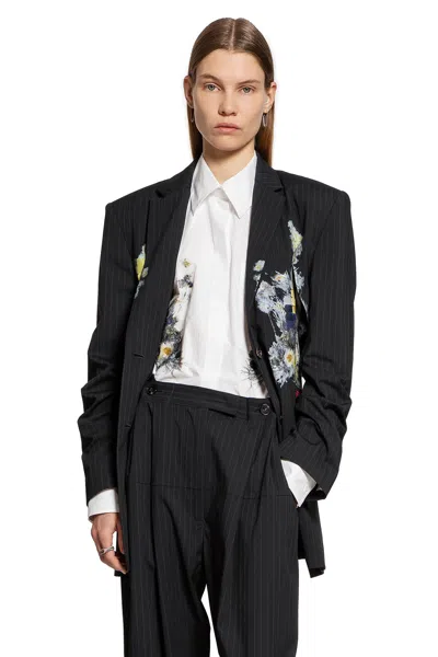Litkovska Woman Black Blazers