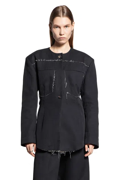 Litkovska Woman Black Jackets