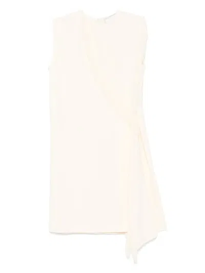 Litkovskaya Crepe Mini Dress In Neutrals