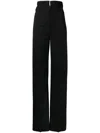Litkovskaya High-waisted Wool Trousers In Schwarz