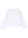 Litkovskaya Single-breasted Denim Jacket In Weiss