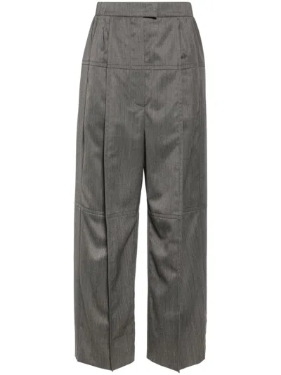 Litkovskaya Wide-leg Trousers In Grey