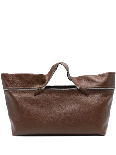 Litkovskaya Zip Tote Bag In Brown