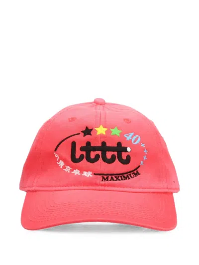 Litt' Table Tennis Club V.3 Cotton Baseball Cap In Red