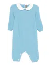 Little Bear Collared Babywear In Blue