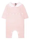 Little Bear Cotton Babygrow Set In Pink