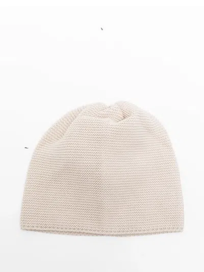 Little Bear Babies' Cotton Beanie In Brown