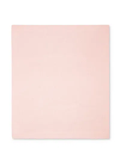 Little Bear Cotton Blanket In Pink
