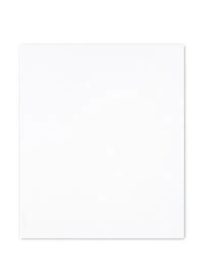 Little Bear Cotton Blanket In White