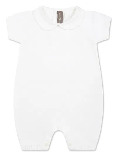 Little Bear Babies' Cotton Knitted Shorties In White