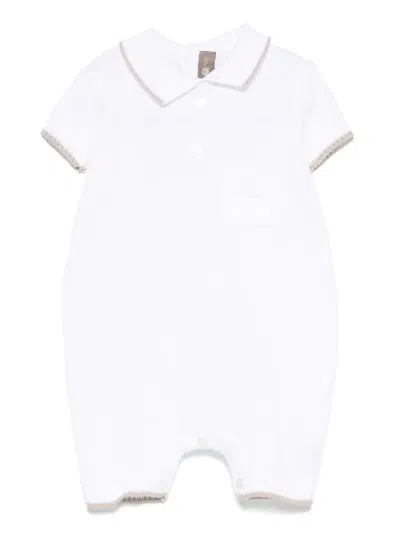 Little Bear Babies' Cotton Shorties In White