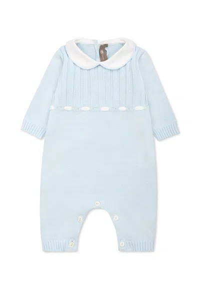 Little Bear Light Blue Babygrow For Baby Boy
