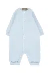 Little Bear Light Blue Babygrow For Baby Boy In Blue