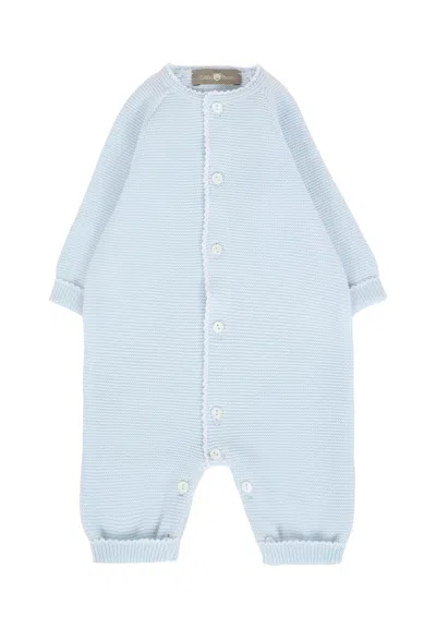 Little Bear Light Blue Babygrow For Baby Boy