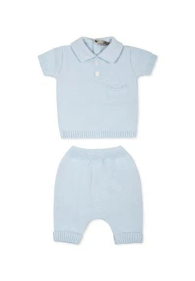 Little Bear Light Blue Birth Set For Baby Boy
