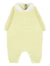 Little Bear Peter Pan-collar Jumpsuit In Yellow
